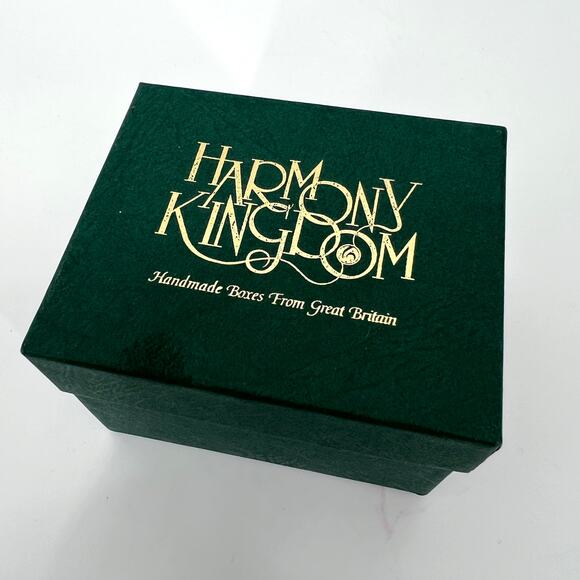 Vintage Harmony Kingdom Royal Watch Collector's Club Wolfie With Box and Papers - Picture 1 of 11